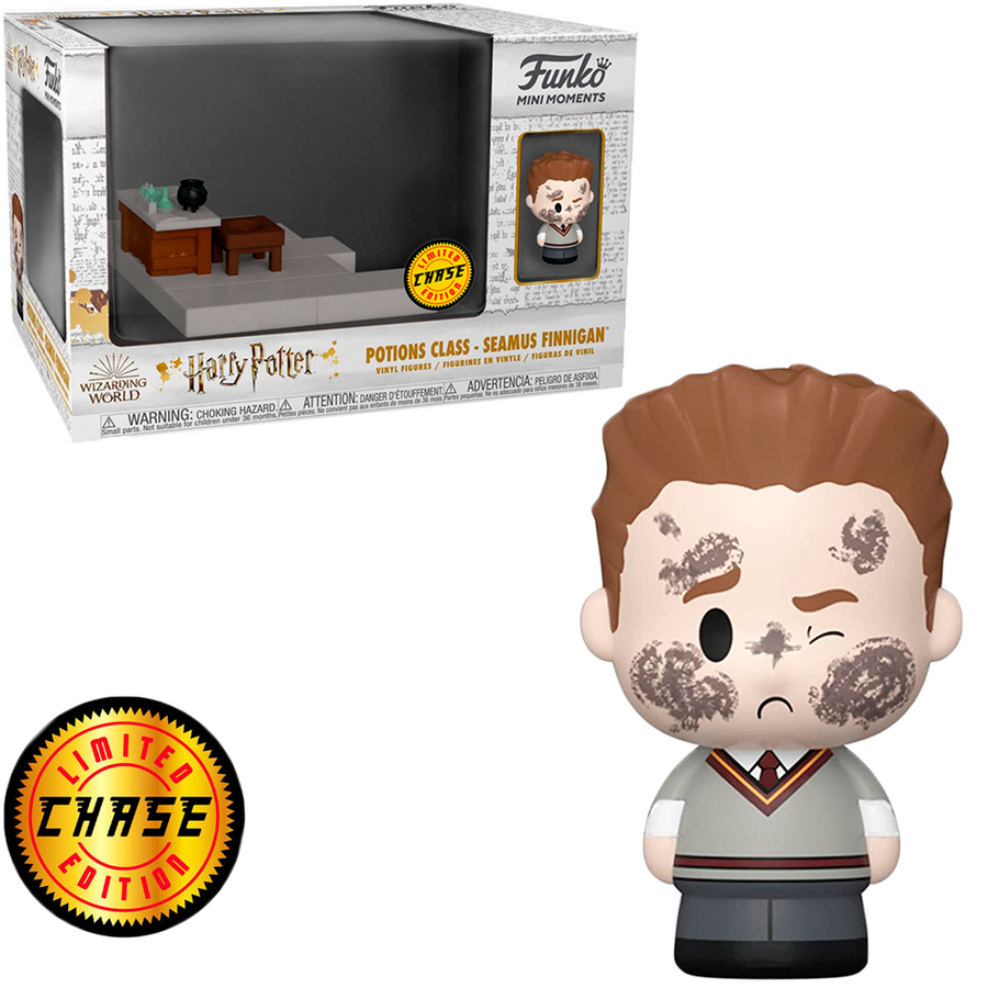 FUNKO POP MINI MOMENTS CHASE HARRY POTTER - POTIONS CLASS SEAMUS FINNIGAN BRINDE