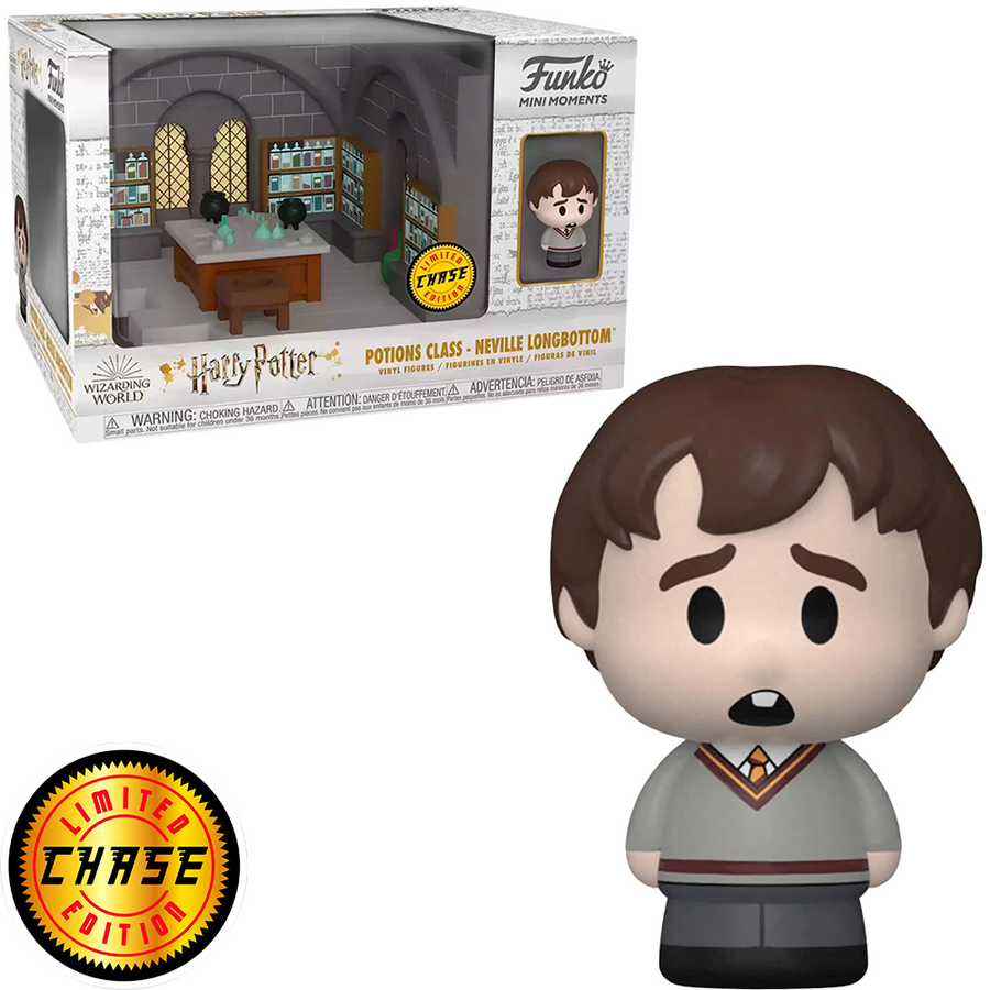 FUNKO POP MINI MOMENTS CHASE HARRY POTTER - POTIONS CLASS NEVILLE LONGBOTTOM BRINDE