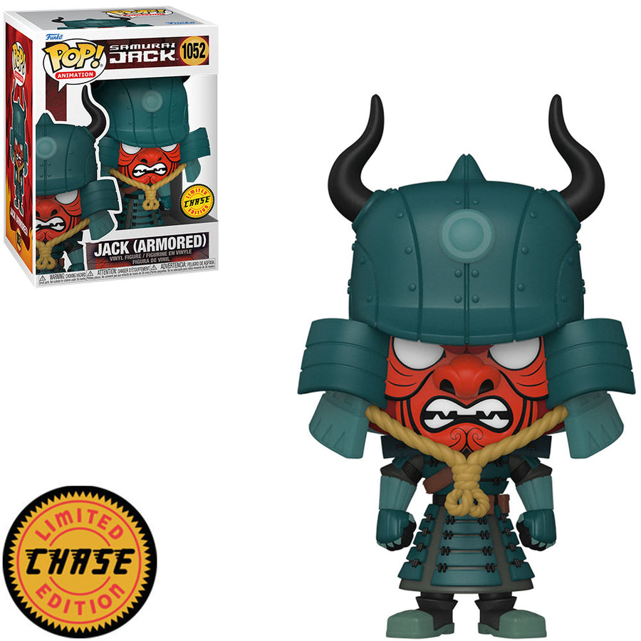 FUNKO POP CHASE SAMURAI JACK - JACK ARMORED 1052 BRINDE