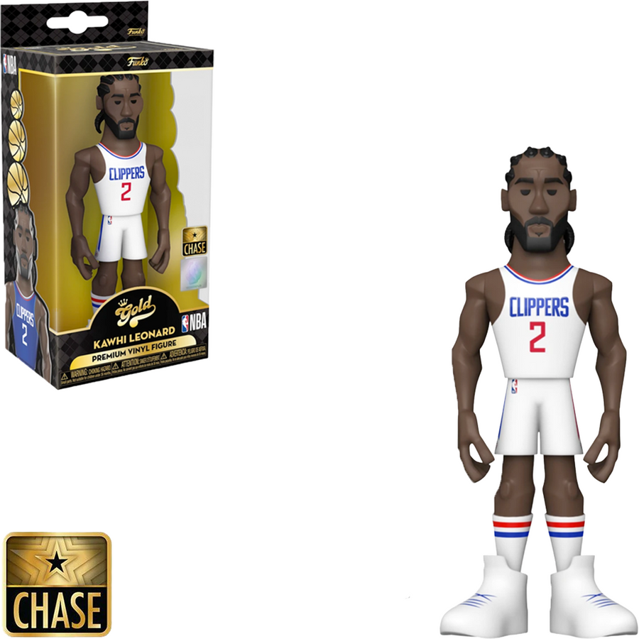 FUNKO GOLD CHASE NBA LOS ANGELES CLIPPERS KAWHI LEONARD BRINDE