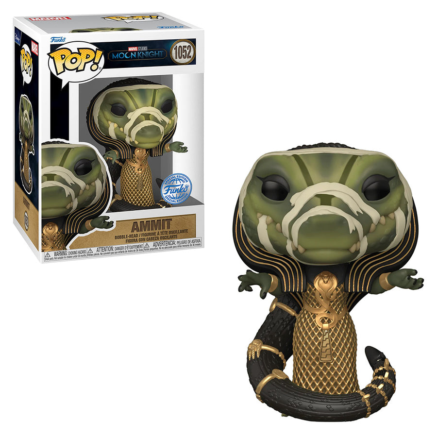 FUNKO MARVEL MOON KNIGHT EXCLUSIVE - AMMIT 1052 BRINDE