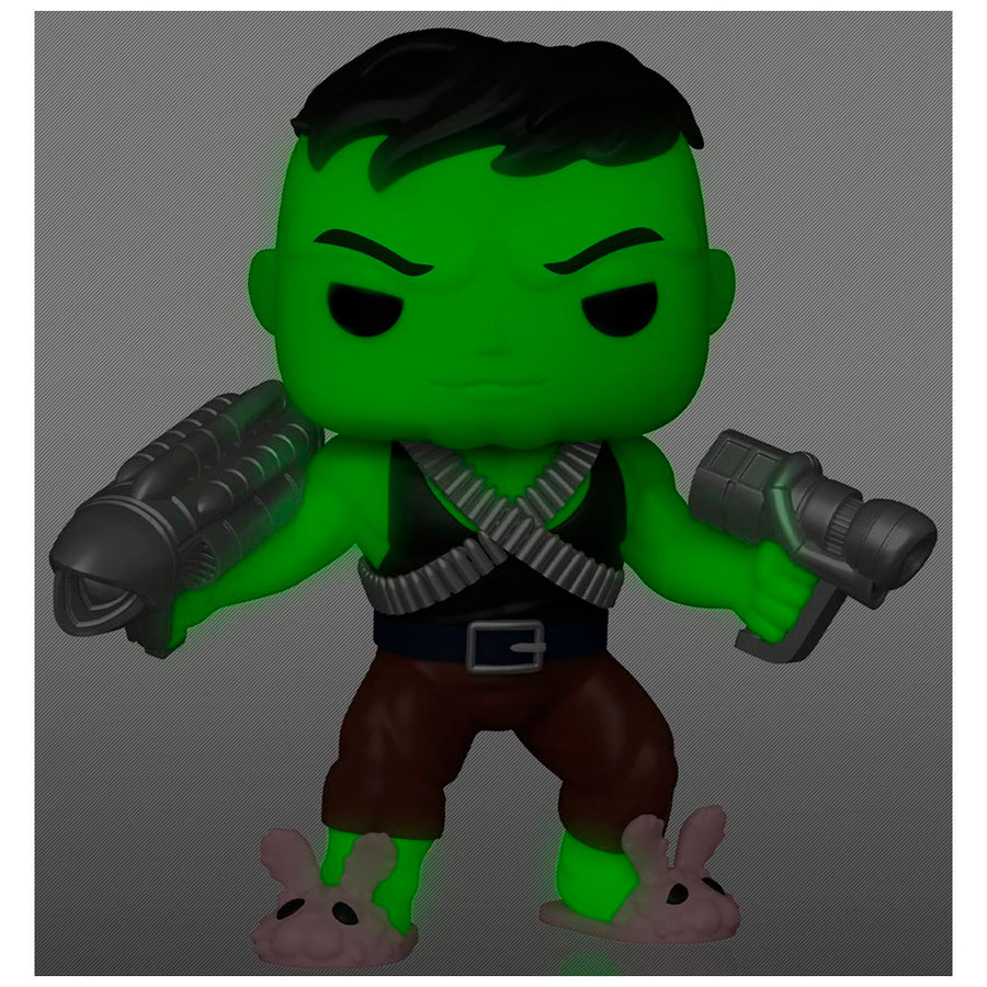 FUNKO POP MARVEL EXCLUSIVE - PROFESSOR HULK 705 (GLOW CHASE) (SUPER SIZED 6