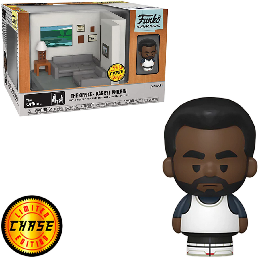 FUNKO POP MINI MOMENTS CHASE THE OFFICE - DARRYL PHILBIN BRINDE