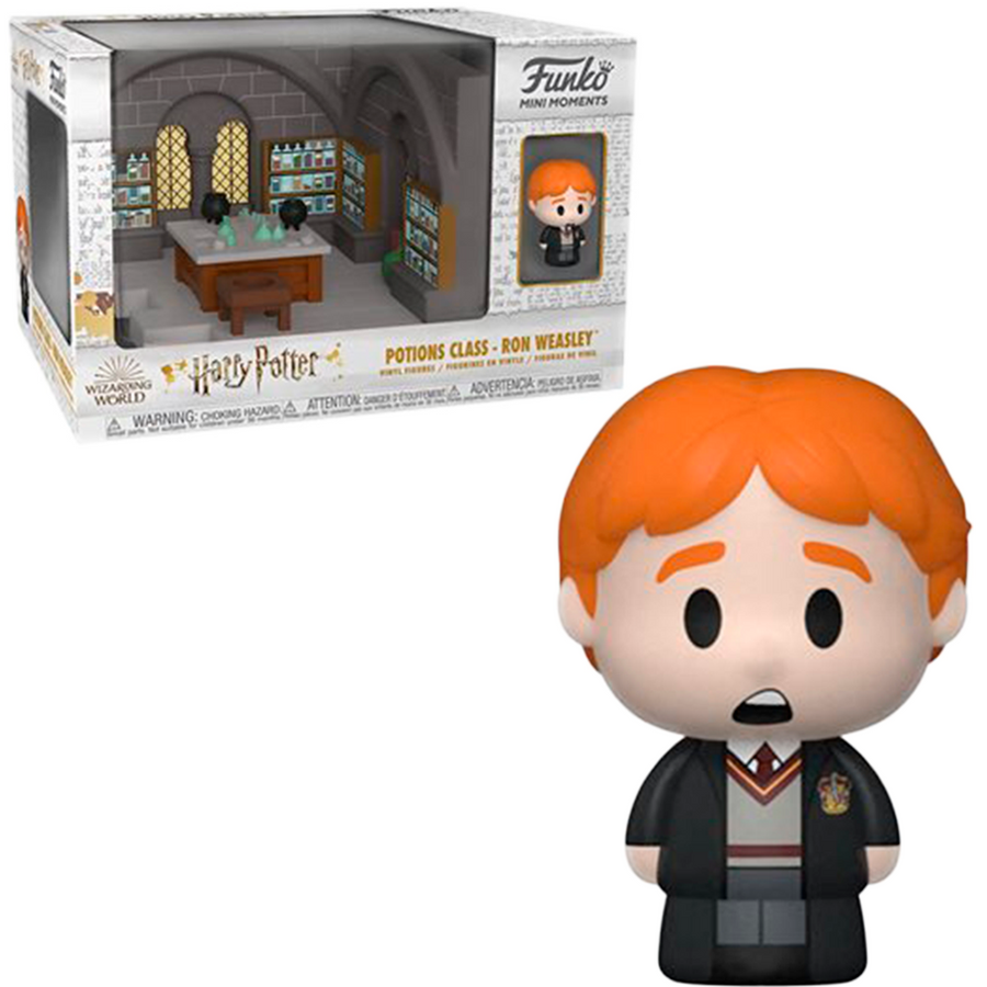 FUNKO POP MINI MOMENTS HARRY POTTER - POTIONS CLASS RON WEASLEY BRINDE