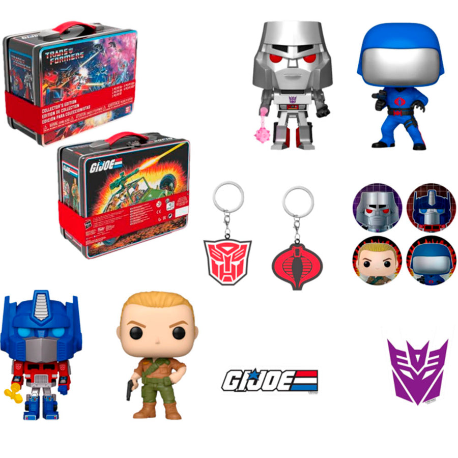 FUNKO MYSTERY BOX - TRANSFORMERS OR G.I. JOE BRINDE