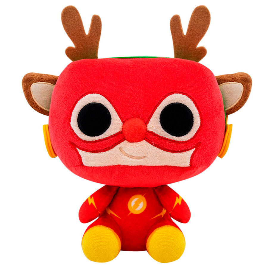 FUNKO PLUSH DC SUPER HEROES - THE FLASH (HOLIDAY) BRINDE