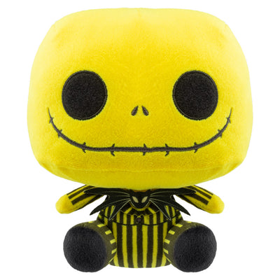 FUNKO PLUSH DISNEY THE NIGHTMARE BEFORE CHRISTMAS BLACK LIGHT - JACK SKELLINGTON (63970) BRINDE