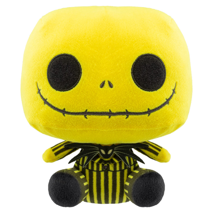 FUNKO PLUSH DISNEY THE NIGHTMARE BEFORE CHRISTMAS BLACK LIGHT - JACK SKELLINGTON (63970) BRINDE
