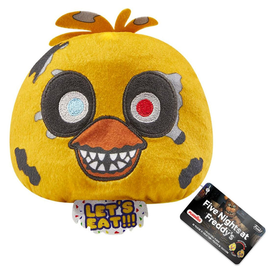 FUNKO PLUSH FIVE NIGHTS AT FREDDY'S REVERSIBLE HEAD - CHICA (64986)