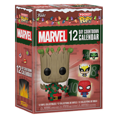 FUNKO POCKET POP CALENDAR ADVENT MARVEL 12 DAY COUNTDOWN (80990)