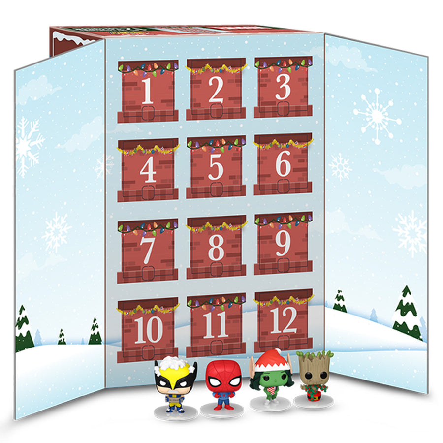 FUNKO POCKET POP CALENDAR ADVENT MARVEL 12 DAY COUNTDOWN (80990)