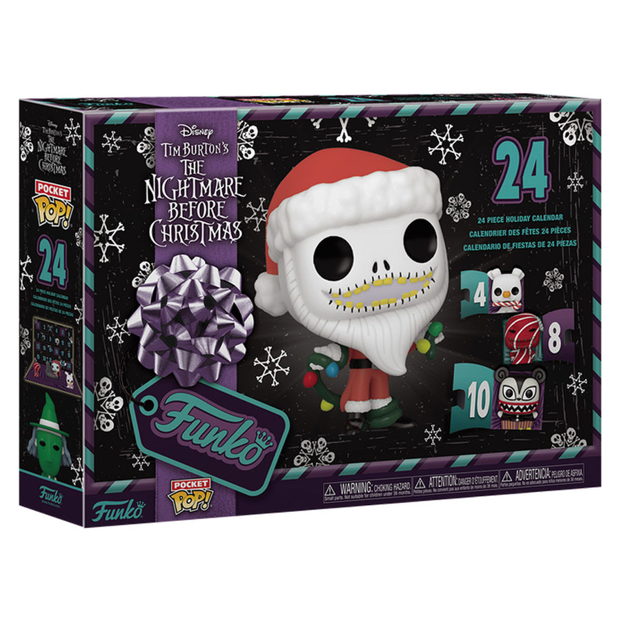 FUNKO POCKET POP CALENDAR DISNEY THE NIGHT BEFORE CHRISTMAS - 24-DAY COUNTDOWN (86098)