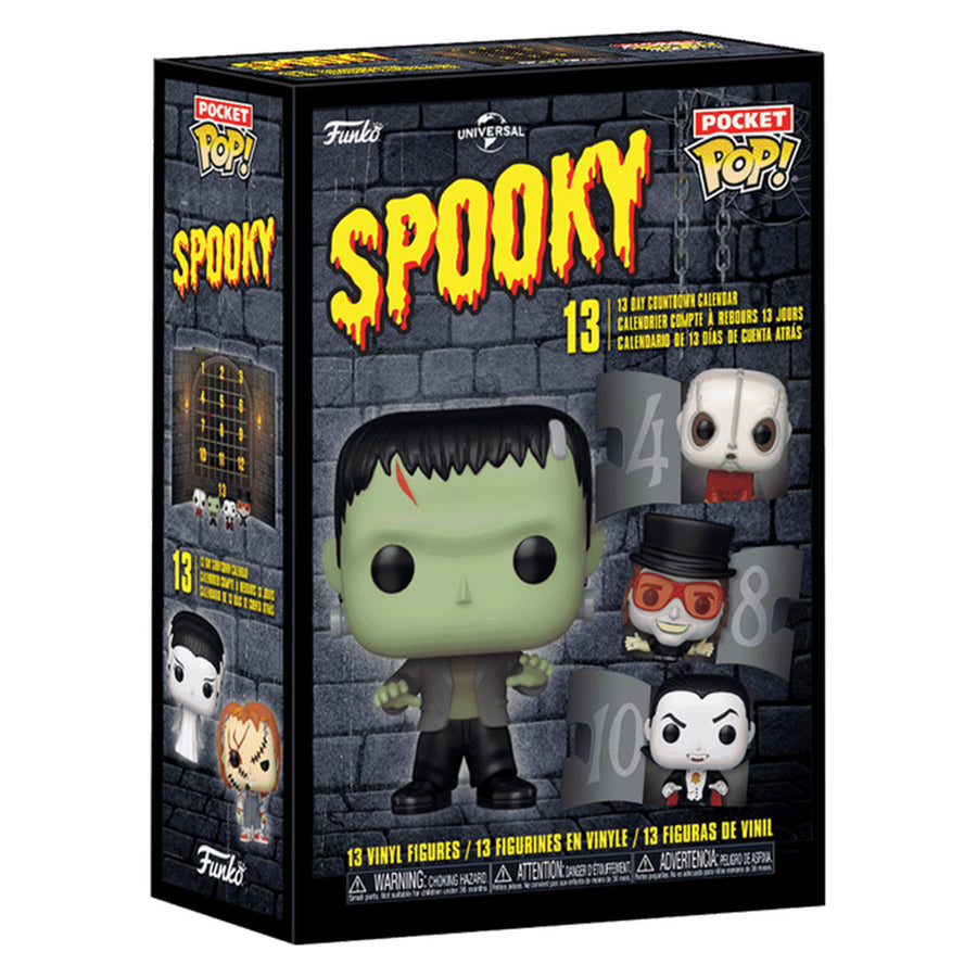 FUNKO POCKET POP CALENDAR UNIVERSAL HORROR - 13-DAY COUNTDOWN (87799)