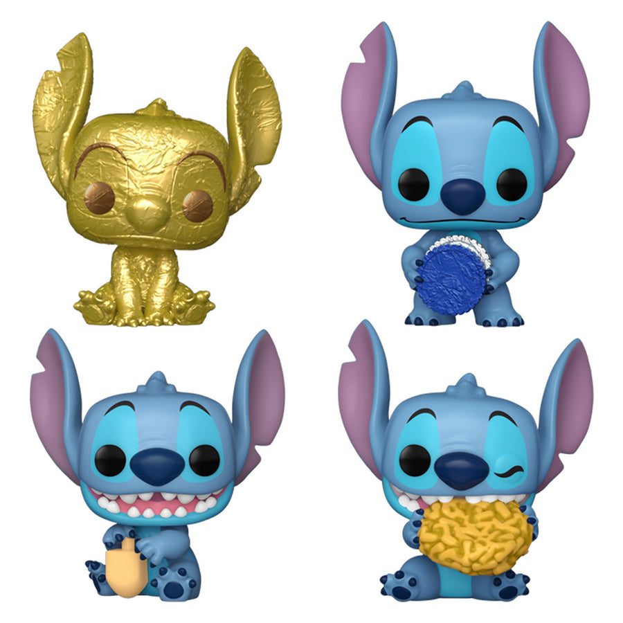 FUNKO POCKET POP DISNEY HAPPY HANUKKAH STITCH 4-PACK BRINDE