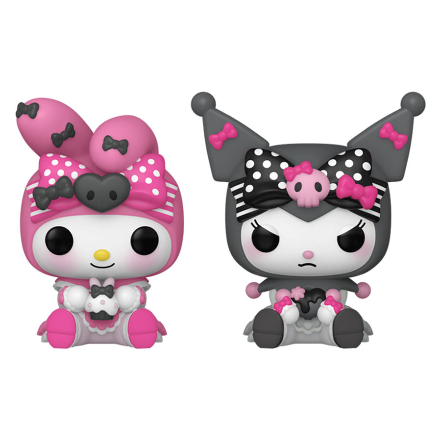 FUNKO POCKET POP MY MELODY 50TH ANNIVERSARY & KUROMI 20TH ANNIVERSARY - MY MELODY & KUROMI 2-PACK (88821)