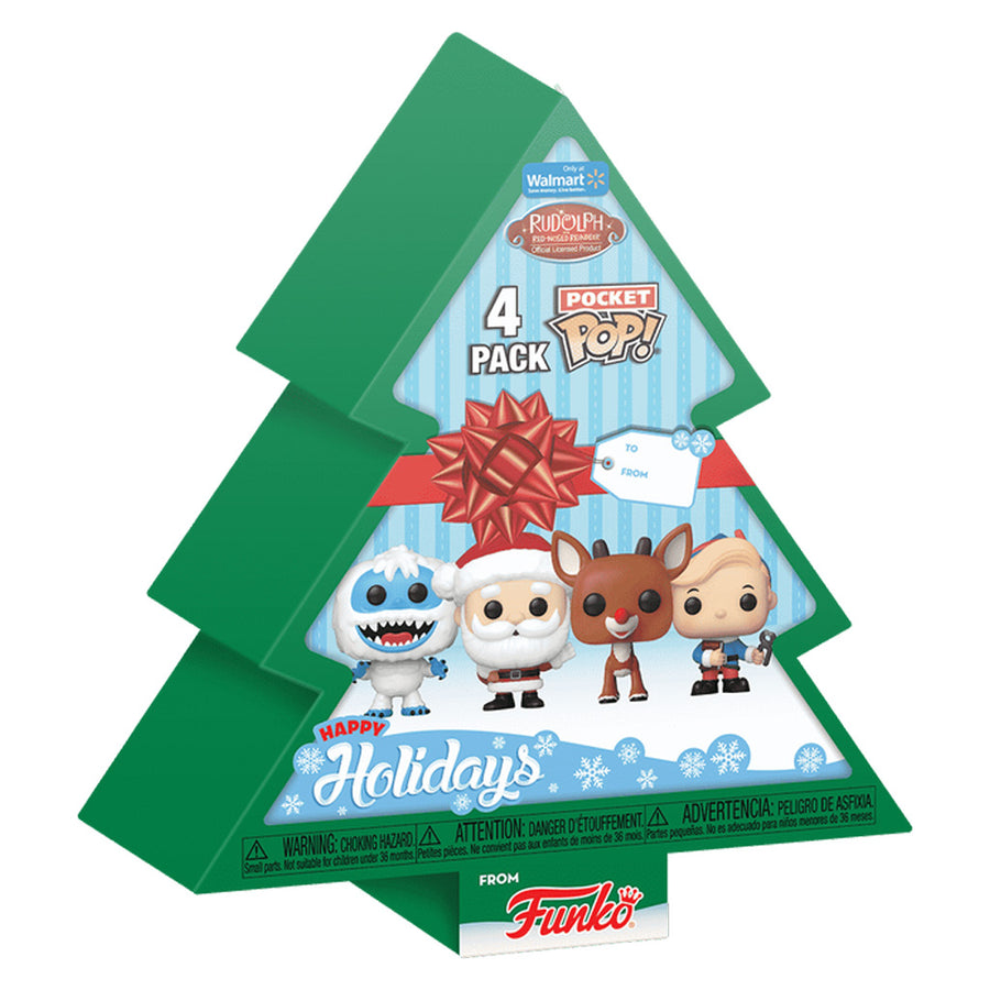 FUNKO POCKET POP RUDOLPH THE RED-NOSED REINDEER 4-PACK (73924)