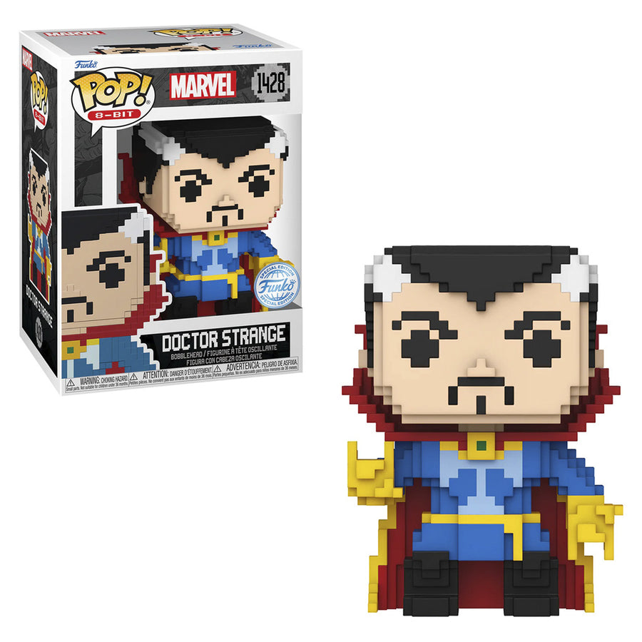 FUNKO POP 8-BIT MARVEL EXCLUSIVE - DR. STRANGE 1428 BRINDE