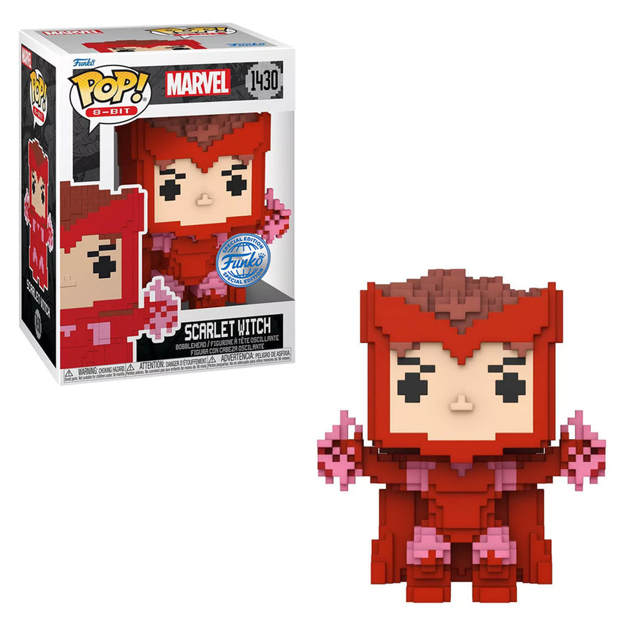 FUNKO POP 8-BIT MARVEL EXCLUSIVE - SCARLET WITCH 1430 BRINDE