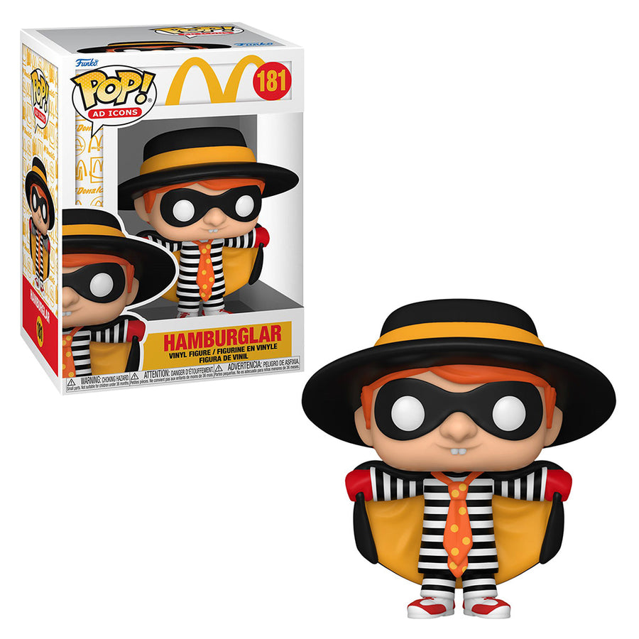 FUNKO POP AD ICONS MCDONALDS - HAMBURGLAR 181 BRINDE