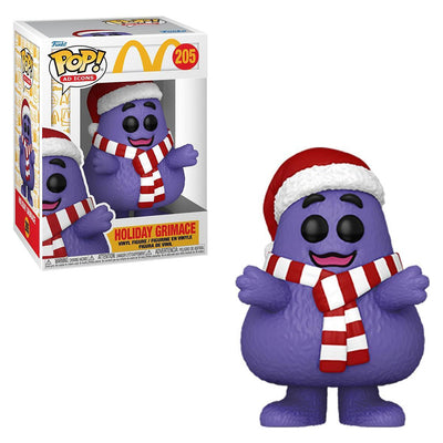 FUNKO POP AD ICONS MCDONALDS - HOLIDAY GRIMACE 205 BRINDE