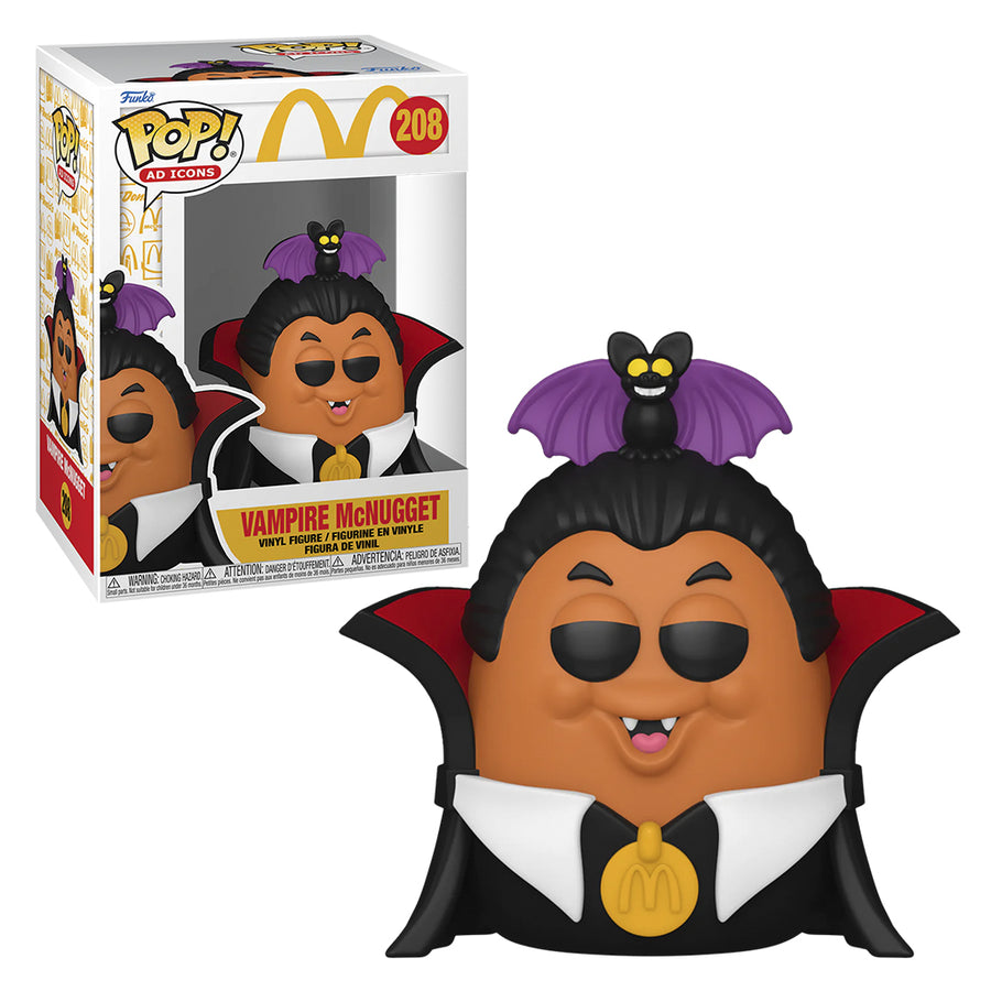 FUNKO POP AD ICONS MCDONALDS - VAMPIRE MCNUGGET 208 BRINDE