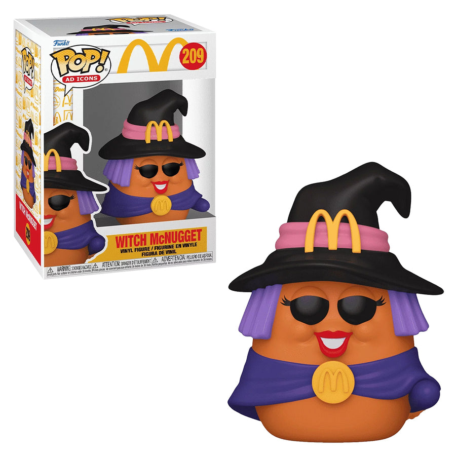 FUNKO POP AD ICONS MCDONALDS - WITCH MCNUGGET 209 BRINDE