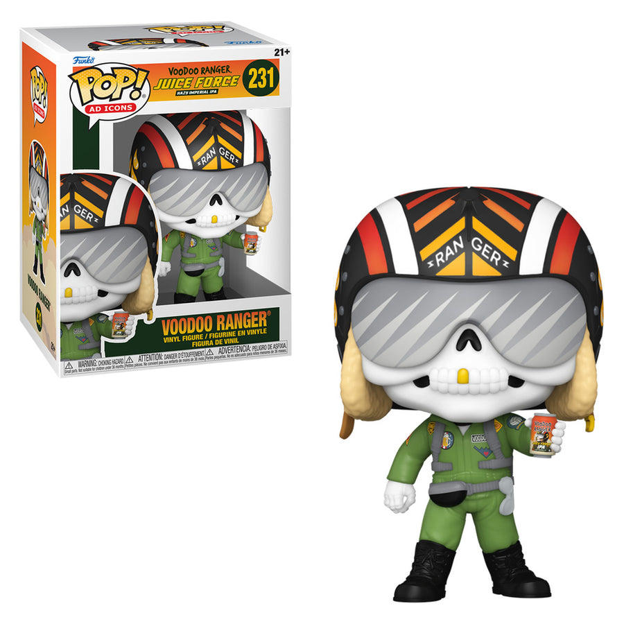 FUNKO POP AD ICONS VOODOO RANGER JUICE FORCE - VOODOO RANGER 231 BRINDE