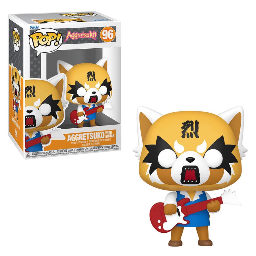 FUNKO POP AGGRETSUKO - AGGRETSUKO WITH GUITAR 96 BRINDE
