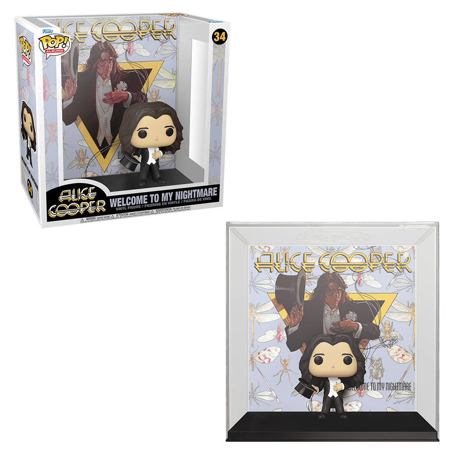 FUNKO POP ALBUMS ALICE COOPER - WELCOME TO MY NIGHTMARE 34 (64038) BRINDE