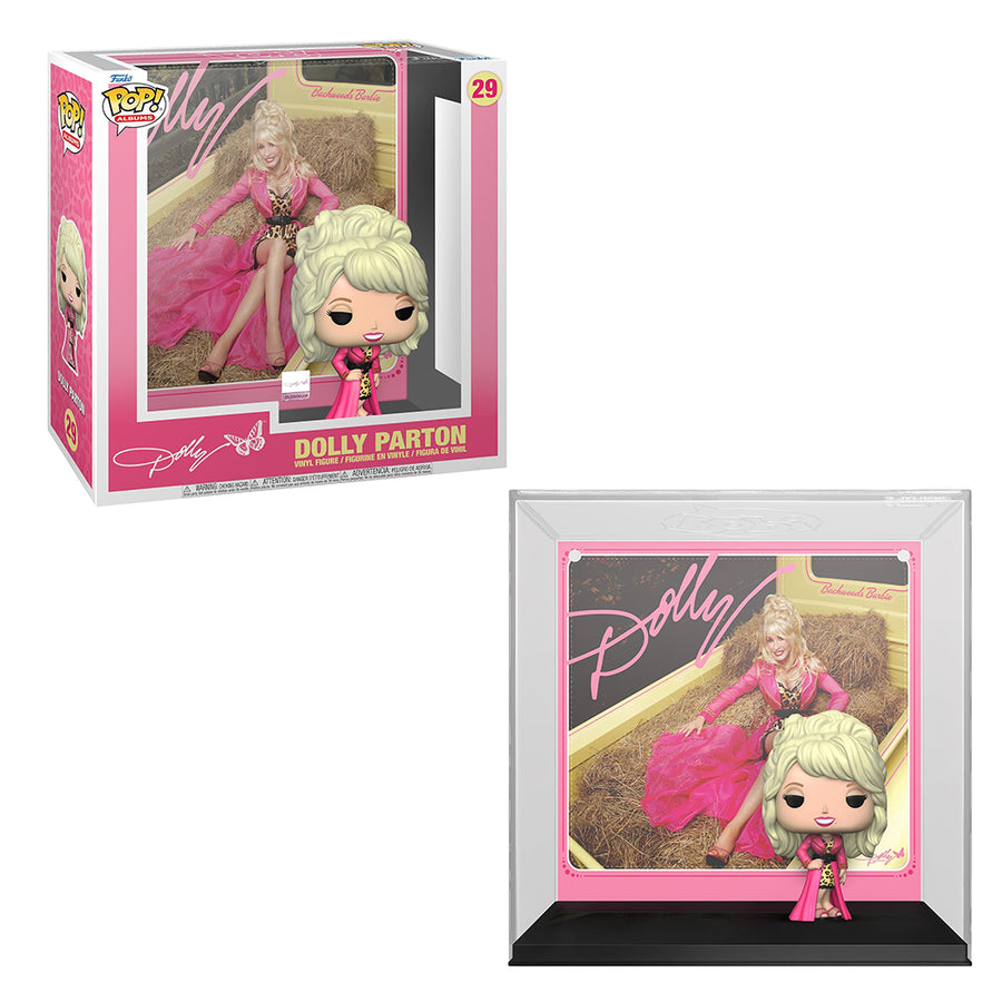 FUNKO POP ALBUMS BLACKWOODS BARBIE - DOLLY PARTON 29 (64040) BRINDE