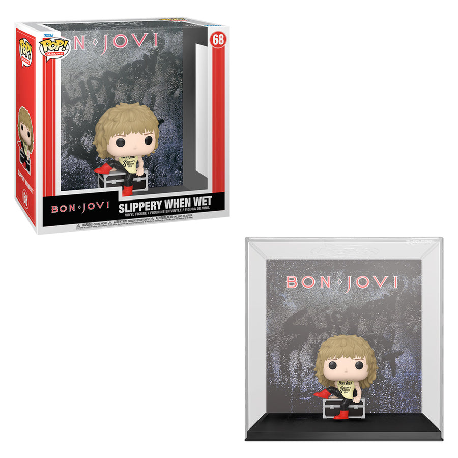 FUNKO POP ALBUMS BON JOVI - SLIPPERY WHEN WET 68 BRINDE