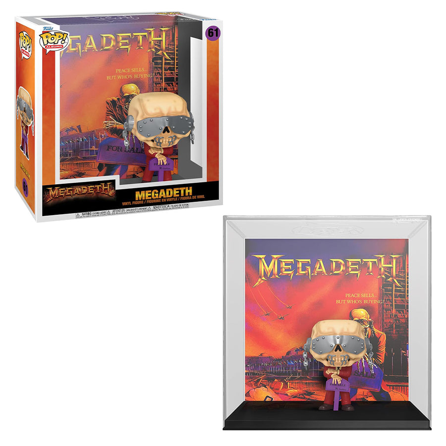 FUNKO POP ALBUMS MEGADEATH 61 (72589) BRINDE