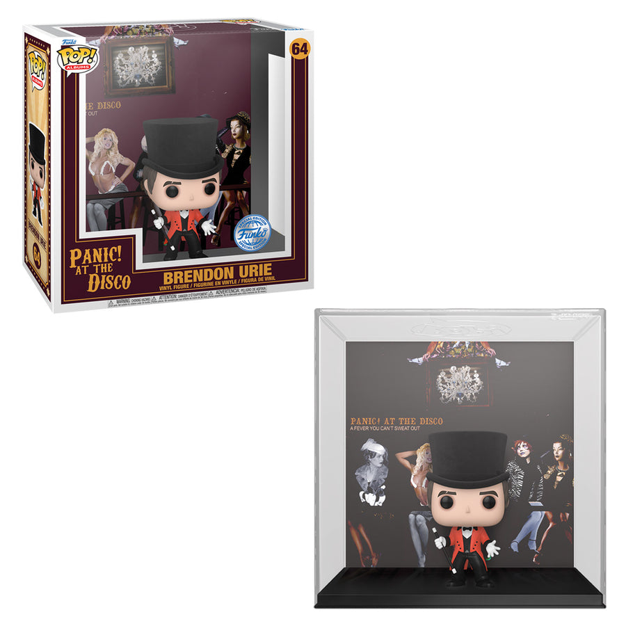FUNKO POP ALBUMS PANIC! AT THE DISCO: A FEVER YOU CAN'T SWET OUT EXCLUSIVE - BRANDON URIE 64