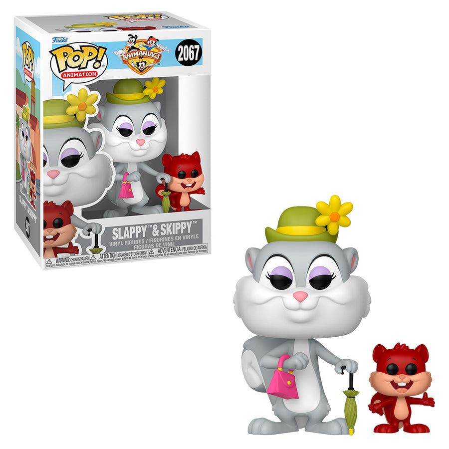 FUNKO POP ANIMATION ANIMANIACS - SLAPPY & SKIPPY 2067 BRINDE