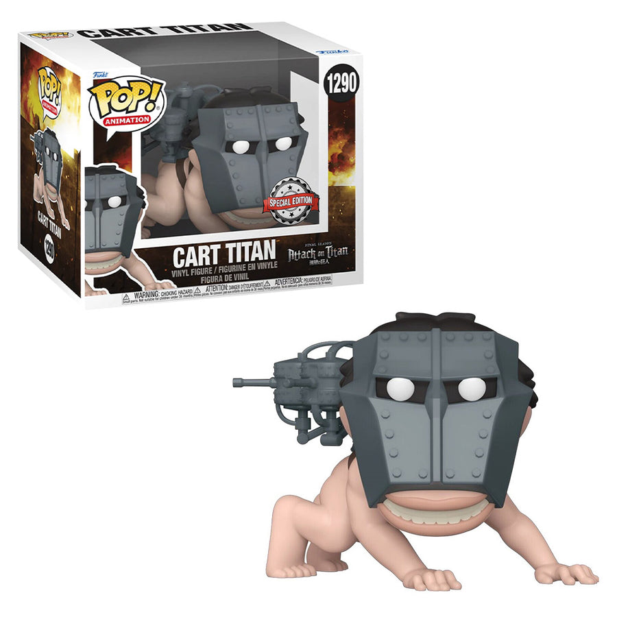 FUNKO POP ANIMATION ATTACK ON TITAN EXCLUSIVE - CAR TITAN 1290 BRINDE
