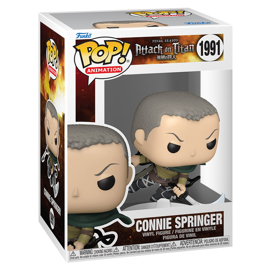 FUNKO POP ANIMATION ATTACK ON TITAN: FINAL SEASON - CONNIE SPRINGER 1991