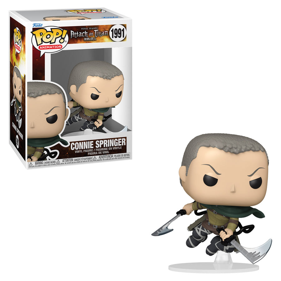 FUNKO POP ANIMATION ATTACK ON TITAN: FINAL SEASON - CONNIE SPRINGER 1991 BRINDE