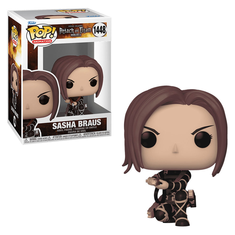 FUNKO POP ANIMATION ATTACK ON TITAN - SASHA BRAUS 1448 BRINDE