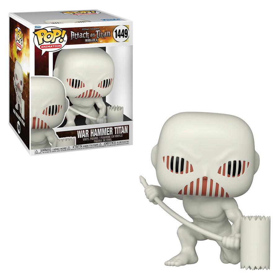 FUNKO POP ANIMATION ATTACK ON TITAN SUPER SIZED - WAR HAMMER TITAN 1449 BRINDE