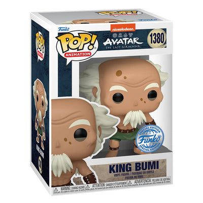 FUNKO POP ANIMATION AVATAR THE LAST AIRBENDER EXCLUSIVE - KING BUMI 1380