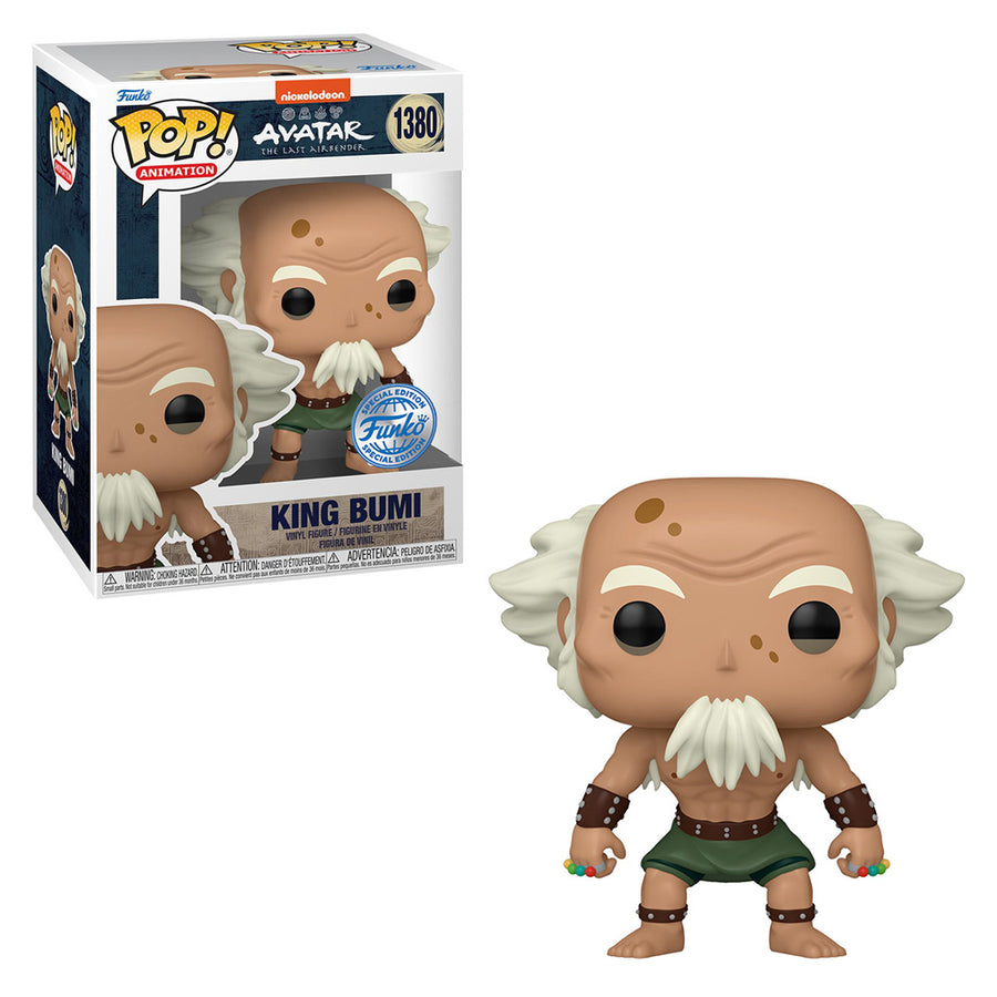 FUNKO POP ANIMATION AVATAR THE LAST AIRBENDER EXCLUSIVE - KING BUMI 1380 BRINDE