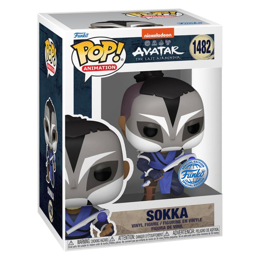 FUNKO POP ANIMATION AVATAR THE LAST AIRBENDER EXCLUSIVE - SOKKA 1482