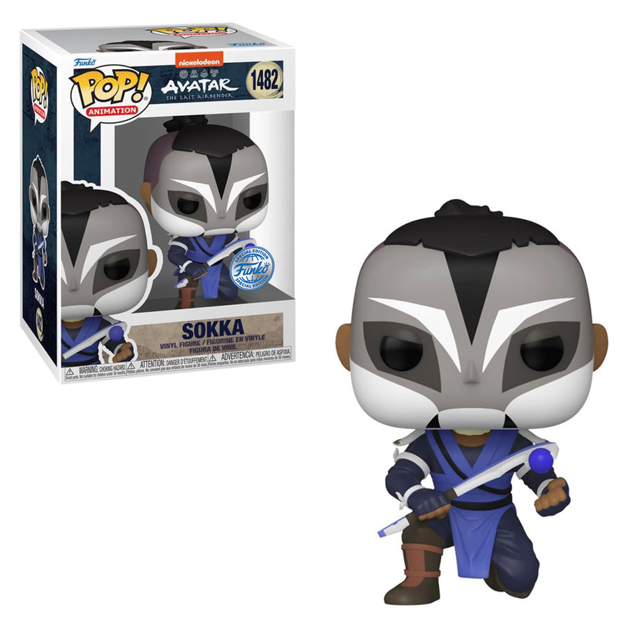 FUNKO POP ANIMATION AVATAR THE LAST AIRBENDER EXCLUSIVE - SOKKA 1482