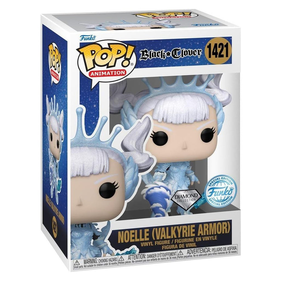 FUNKO POP ANIMATION BLACK CLOVER DIAMOND COLLECTION EXCLUSIVE - NOELLE VALKYRIE ARMOR 1421