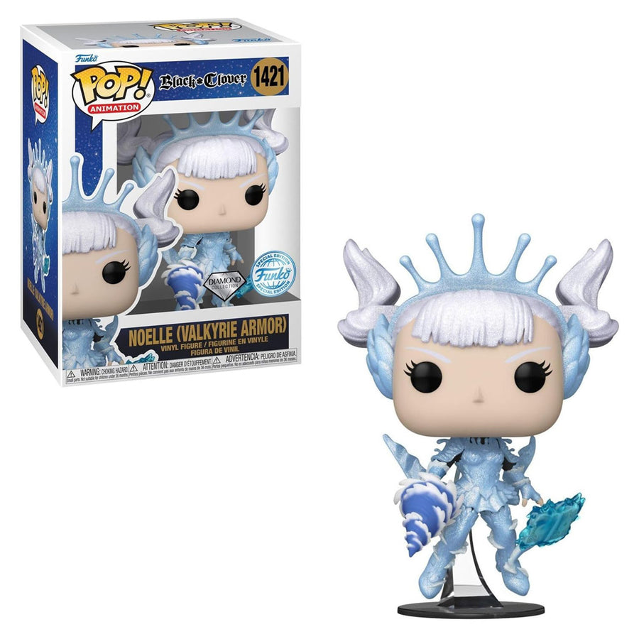 FUNKO POP ANIMATION BLACK CLOVER DIAMOND COLLECTION EXCLUSIVE - NOELLE VALKYRIE ARMOR 1421 BRINDE