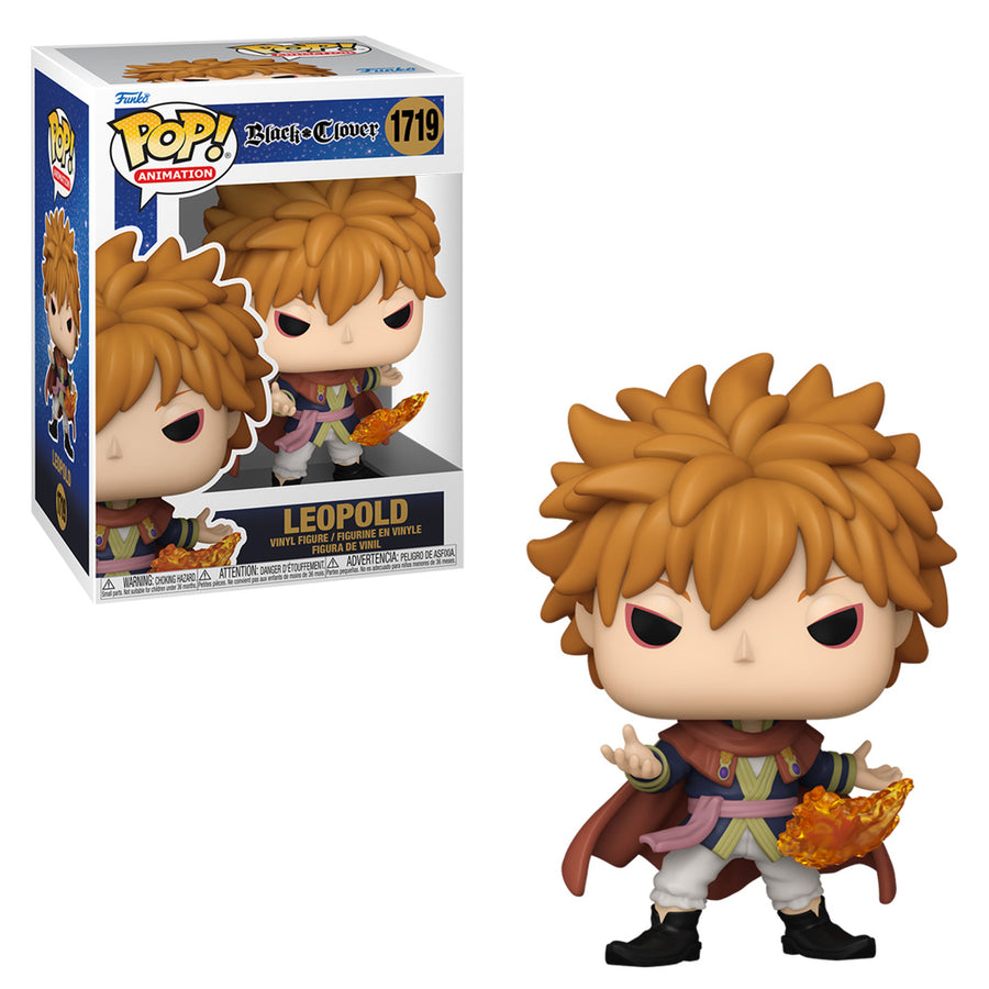 FUNKO POP ANIMATION BLACK CLOVER - LEOPOLD 1719 BRINDE