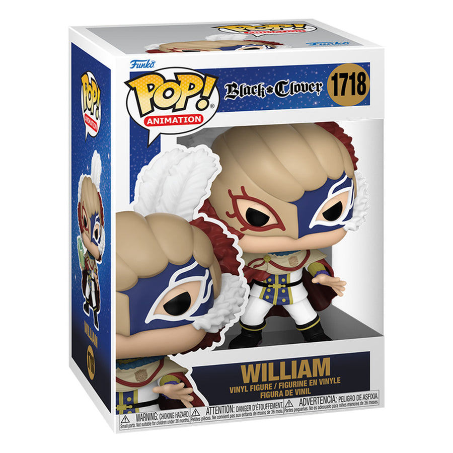 FUNKO POP ANIMATION BLACK CLOVER - WILLIAM 1718
