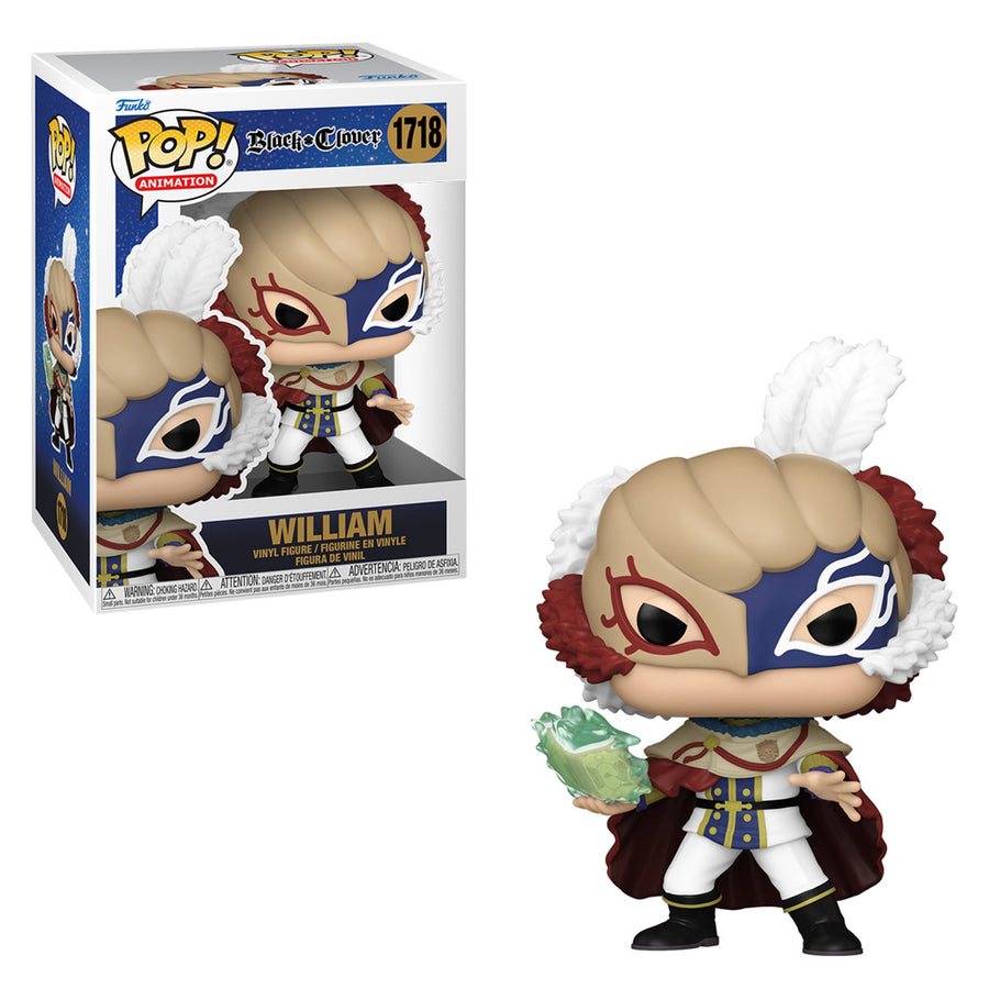 FUNKO POP ANIMATION BLACK CLOVER - WILLIAM 1718