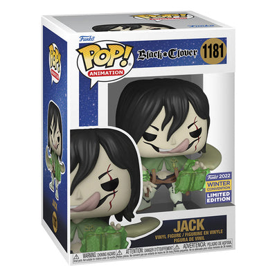 FUNKO POP ANIMATION BLACK CLOVER WINTER CONVENTION 2022 - JACK 1181
