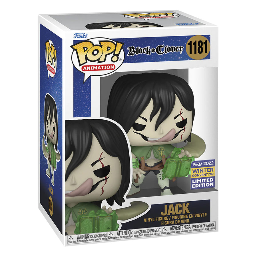 FUNKO POP ANIMATION BLACK CLOVER WINTER CONVENTION 2022 - JACK 1181